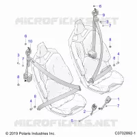 SEDE BELT MOUNTING, STANDARD