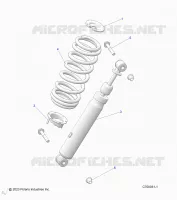 SUSPENSION, SHOCK ANTERIORE