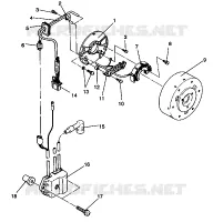 MAGNETO ASSEMBLY CLASSIC E942865 AND   CLASSIC TOURING E942875 (49274027400048)