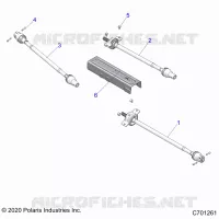 TRASMISSIONE, FRONT, MID, REAR PROP SHAFT