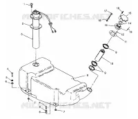 CARBURANTE TANK SL 780 B964087 and Intl. SL 780 I964087 (4935523552A009)