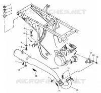 IMPIANTO DI SCARICO XPLORER 300 W969130 (4935903590A012)