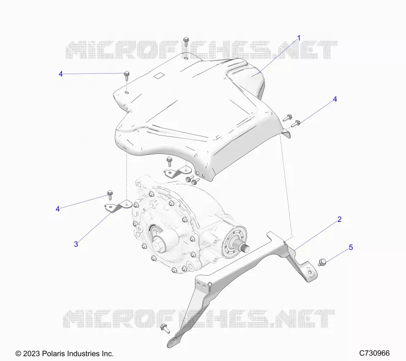 TRASMISSIONE, HEAT SHIELDS