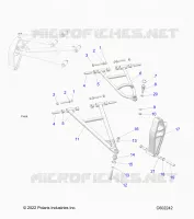 SOSPENSIONI ANTERIORI, CONTROL ARMS AND SPINDLE