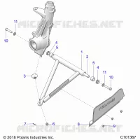 SUSPENSION, A-ARM AND PAVONEGGIARSI MOUNTING