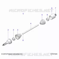 DRIVE TRAIN, DRIVE POSTERIORE ALBERO
