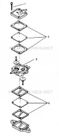 POMPA DI BENZINA WIDETRAK GT 0962061 and EUROPEAN WIDETRAK GT E962061 (4931623162C012)