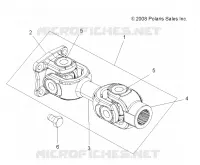 DRIVE TRAIN, PROP ALBERO, REAR