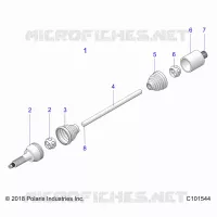 DRIVE TRAIN, POSTERIORE ALBERO