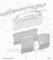 CARROZZERIA POSTERIORE CLOSEOFF, SIDE PANELS