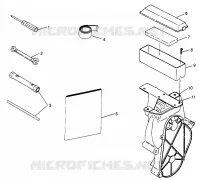 KIT DI STRUMENTI 500 EFI 0973774 (4938423842D001)
