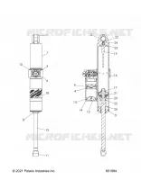 SUSPENSION, AMMORTIZZATORE POSTERIORE TRACK