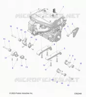 MOTORE, MOUNTING &amp; LONG BLOCK
