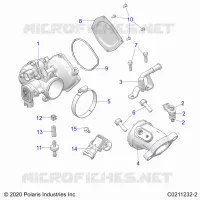 ENGINE, CORPO FARFALLATO AND FUEL RAIL