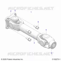 DRIVE TRAIN, PROP POSTERIORE ALBERO