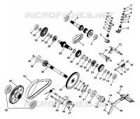 SCATOLA DEGLI INGRANAGGI (Internal Components)