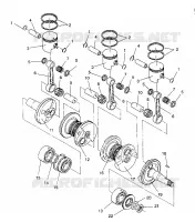 PISTONEEE   ALBERO MOTORE RXL / 0930768 AND RXL SKS / 0930568 (4922992299032A)