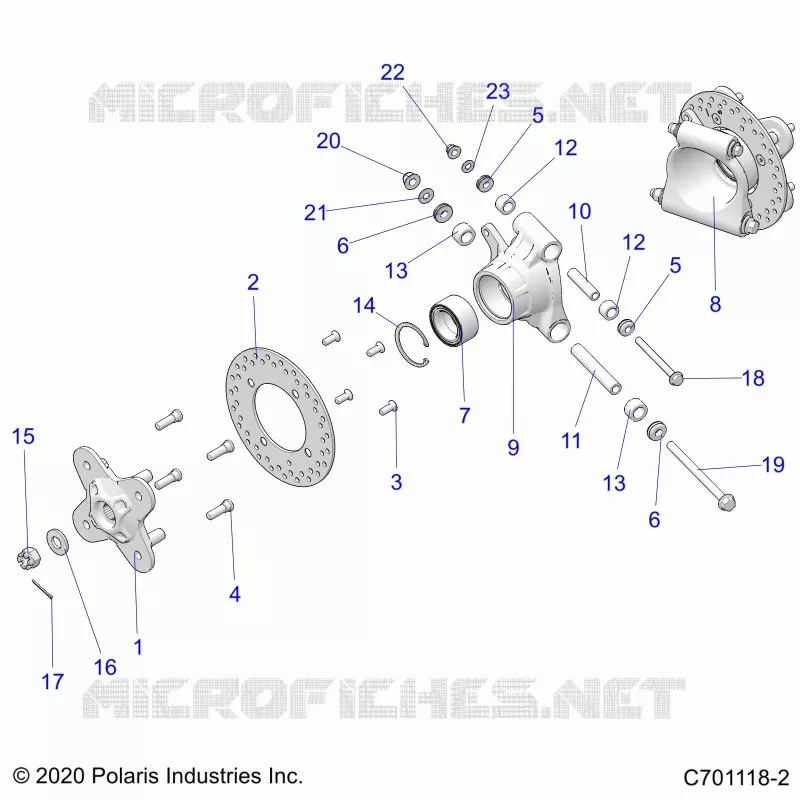 SUSPENSION, PORTAPACCHI POSTERIORE