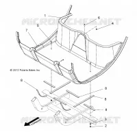 PAVIMENTO PANEL, 2 PASSENGER