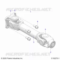 DRIVE TRAIN, PROP POSTERIORE ALBERO