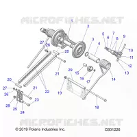 SUSPENSION, POSTERIORE COPPIA ARM