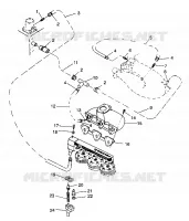 SISTEMA DI RAFFREDDAMENTO SL 650 B944058 (4926992699017A)