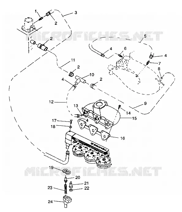 SISTEMA DI RAFFREDDAMENTO SL 650 B944058 (4926992699017A)