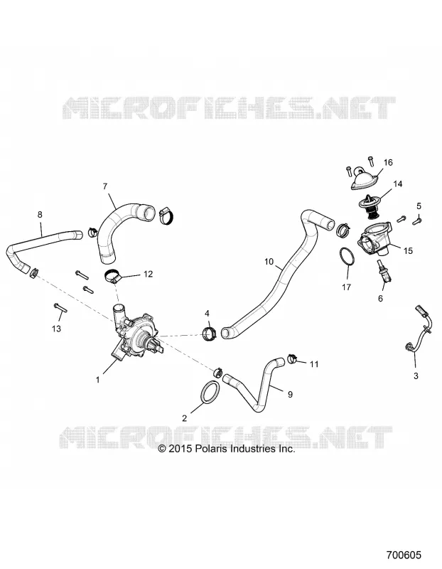 MOTORE, WATERPUMP AND BYPASS