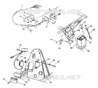 ELETTRICO/FANALE POSTERIORE ASSEMBLY 4X4 250 W938127 (4924042404033A)