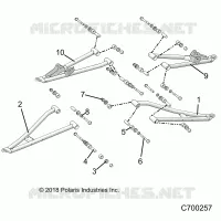 SOSPENSIONI ANTERIORI CONTROL ARMS