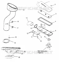 CONDOTTO DELL'ARIA SL 650 STD B954358 (4932923292B006)