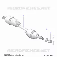 DRIVE TRAIN, HALF POSTERIORE ALBERO