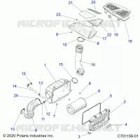 ENGINE, PRESA D'ARIA SYSTEM