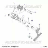 BRAKES, PINZA FRENO POSTERIORE
