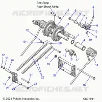 SUSPENSION, POSTERIORE COPPIA ARM