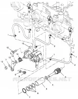 POMPA DELL'OLIO 600 XCR SP 0965677 and EUROPEAN 600 XCR SP E965677 (4932063206C014)