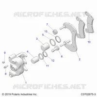 BRAKES, PINZA FRENO POSTERIORE