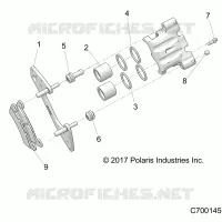 FRENO POSTERIORE CALIPER