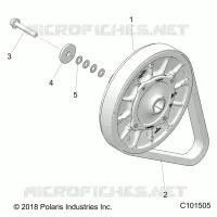 TRASMISSIONE, SECONDARY CLUTCH