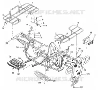 PARAURTI / PORTAPACCHI MOUNTING SWEDISH 4X4 400L S948140 (4926912691A008)