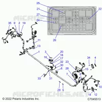 ELETTRICO, WIRE HARNESS, CHASSIS