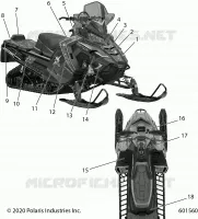 DECALS  XC, POLARIS BLUE SIDE PANEL OPTION