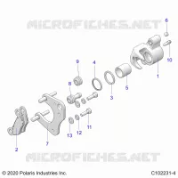 FRENO ANTERIORE CALIPER