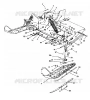 SOSPENSIONI ANTERIORI and SCIARE TRAIL DELUXE E940262 (49273827380011)