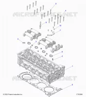 ENGINE, TESTA CILINDRO