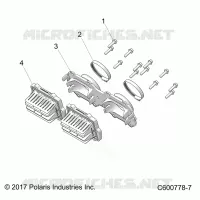 ENGINE, REED VALVE AND CORPO FARFALLATO ADAPTOR