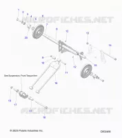 SUSPENSION, POSTERIORE COPPIA ARM