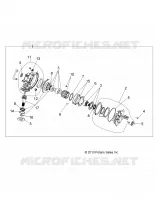TRASMISSIONE, FRONT SCATOLA DEGLI INGRANAGGI