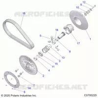 TRASMISSIONE, SECONDARY CLUTCH