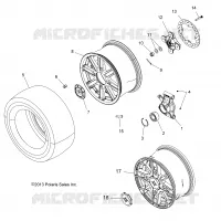RUOTE, REAR and HUB